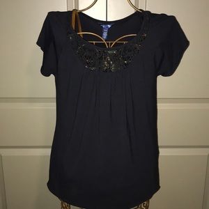 Banana Republic Black Top M